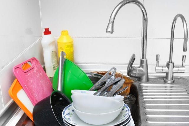 ways to avoid a messy kitchen
